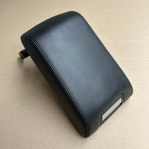 Lincoln MKX 2011-2015 consola central tapa reposabrazos cuero negro OEM - Imagen 1 de 11