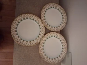 Set of. 3 LENOX - British Colonial Collection Bamboo - Accent Plates - Picture 1 of 2