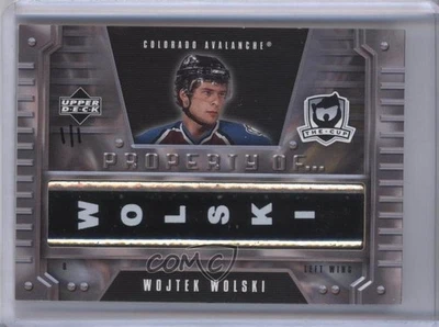 2006-07 Upper Deck The Cup Property of 1/1 Wojtek Wolski #PO-WW 0c3 - Image 1 of 3