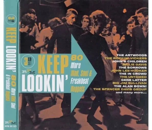 Various Artists: Keep Lookin' - 80 More Mod, Soul & Freakbeat Nuggets, 3CD Foto 1 de 1