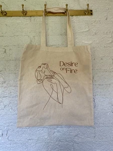 BagEdge Desire on Fire Ignite Your Desire Turn on Your Life Tragetasche 14,5" x 15,5" - Bild 1 von 6