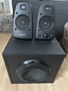 Logitech Z623 PC-Lautsprecher 200W RMS 2.1 THX Soundsystem mit Subwoofer - Bild 1 von 1
