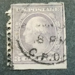 GEORGE WASHINGTON, 3 CENTS,1923,VERY RARE- ,HINGE, VERY GOOD CONDITION - Picture 1 of 1