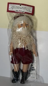 Weihnachtsmann Faser Basteln Weihnachtsmann Puppe & Häkelanleitung 31996R - Bild 1 von 11