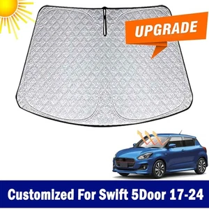 Thicken Upgrade Windshield Sun Shade For Suzuki Swift ZC33 Hatch 17-24 Sun Visor - Picture 1 of 10