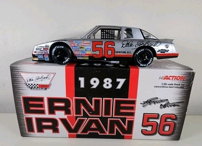 Chevrolet Monte Carlo 1987 Ernie Irvan #56 1:24 acción diecast RCCA NUEVO EN CAJA Foto 1 de 4