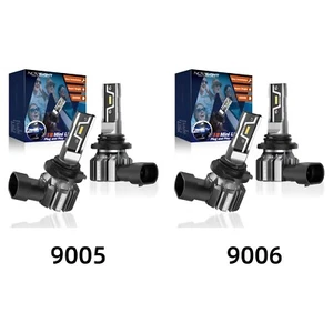 NOVSIGHT 9005 9006 LED Headlight Kit Bulb High Low Beam Super Bright White 6500K - Picture 1 of 18