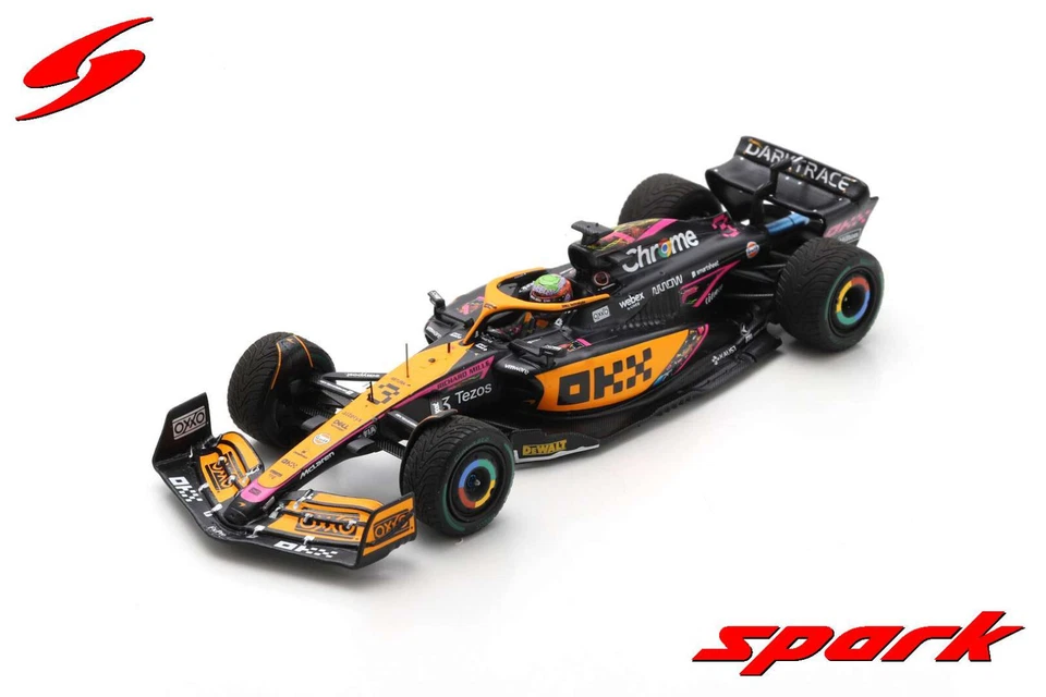 Spark 1/43 McLaren MCL36 #3 5th Singapore GP 2022 Daniel Ricciardo S8559 - Immagine 1 di 1