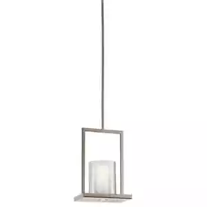 Kichler 42549CLP - Triad 18" 1 Light Pendant Ceiling Fixture - Brushed Nickel - Picture 1 of 3