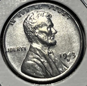 1943 Lincoln Steel Penny D Over S & Date Errors 4 over 4 RPM & DDO BU - Picture 1 of 14