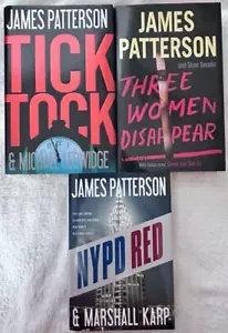 James Patterson, Tick Tock; Three Women Disappear; NYPD Red - Picture 1 of 24