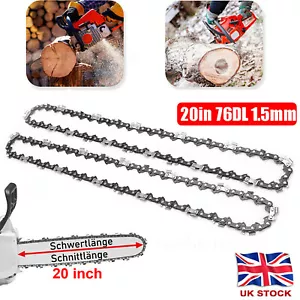 4pcs 20" 76 Drive Links Chainsaw Saw Chain Parts Tool Chainsaw Blade Pitch .325" - Picture 1 of 12