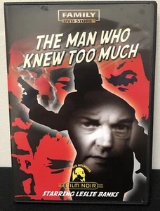 The Man Who Knew Too Much - Alfred Hitchcock- Leslie Banks - DVD, VG++ - Picture 1 of 2