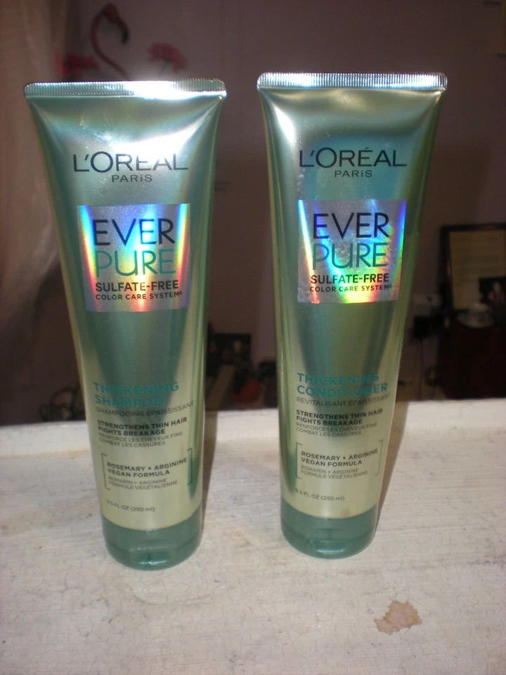 2-L'Oreal EVER STRONG Thickening shampoo Conditioner, Thickening  lot of 2 - Image 1 of 1