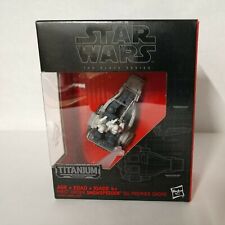 First Order Snowspeeder Titanium Vehicles HASBRO STAR WARS Black Series  11