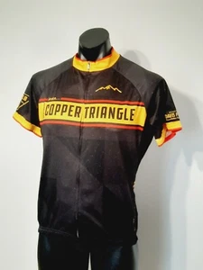 Primal Size Large Copper Triangle 2018 Short Sleeve Cycle Jersey - Picture 1 of 7