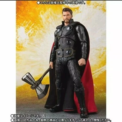 Bandai S.H.Figuarts Marvel Avengers Infinity War THOR (LANZAMIENTO JAPÓN) VENDEDOR DE EE. UU. Foto 1 de 4
