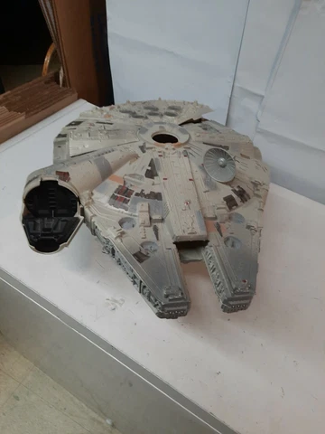 Star Wars 1995 Electronic Millennium Falcon Kenner Tonka Incomplete Cover