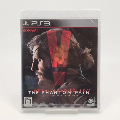 Metal Gear Solid V Phantom Pain - Konami PS3 Playstation3 NEW SEALED Japan - Image 1 of 4