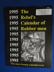 CALENDARIO UOMO GOMMA DEI RIBELLI 1995 RARO - Foto 1 di 5