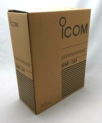 Microfono A Condensatore Desktop ICOM SM-30 Nero Spedizione Da GIAPPONE - Immagine 1 di 4