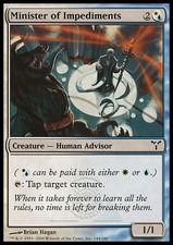 Magic the Gathering MTG Minister of Impediments (144) Dissension   LP