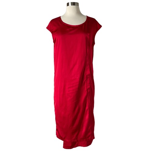 MAISON MARGIELA Abito MM6 Maison Martin Margiela rosso a scatto taglia 42 US 6