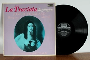 Verdi La traviata / Highlights Sutherland Merril Pritchard Decca SXL 6127 - Bild 1 von 2