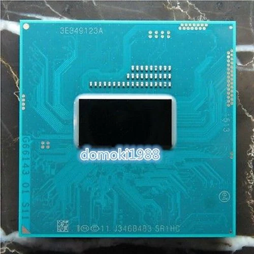 Intel Core I3-4000M I3-4100M I3-4110M Socket G3 rPGA946B HM86 HM87 Haswell CPU - Image 1 of 3
