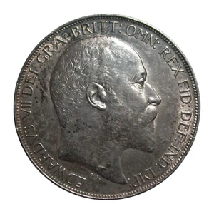 Gran Bretaña 1902 corona de plata grande - Imagen 1 de 2