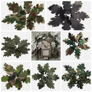15pcs 3D Camouflage Strips Ghillie Suit Helmet Cover DIY Camouflage Strip - Picture 1 of 16