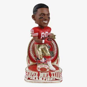 Jerry Rice San Francisco 49ers Super Bowl XXIII Champions Bobblehead NFL - Picture 1 of 1