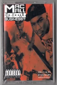 MAC MALL Illegal Business SEALED Bay Area Rap G-Funk Tape Mac Dre Ray Luv 1993 - Picture 1 of 3