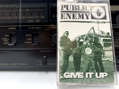 Public Enemy - Give It Up EP [Single] (1991 Rare Non-Slip Cassette) - Image 1 of 4