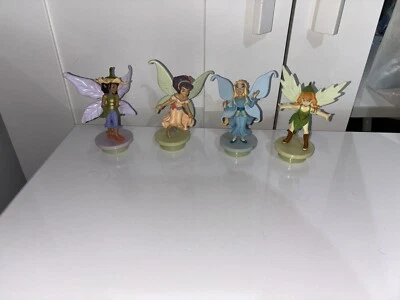 DISNEY THINKER BELL TRILLI FAIRIES FATINE PVC PERSONAGGI PLASTICA MINI FIGURES - Immagine 1 di 4