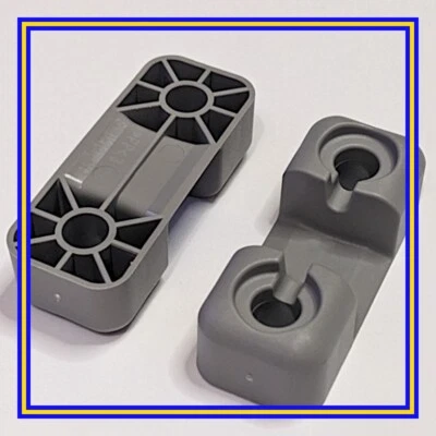 10082205 X 2 Supporto in plastica IKEA da utilizzare con tavolo EKEDALEN