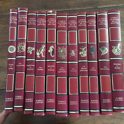 L'encyclopédie de la nature en 11 volumes; ensemble complet, état neuf. 1975. - Photo 1/4