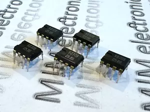 5x KR140UD708 Op Amp USSR КР140УД708 DIP8 IC Operational Amplifier / uA741 NOS - Picture 1 of 8