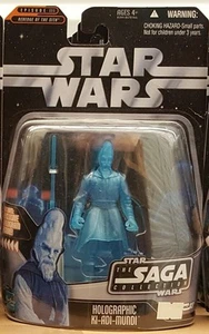 Star Wars Saga (027) Holographic Ki-Adi-Mundi 3.75" Figure - Foto 1 di 1