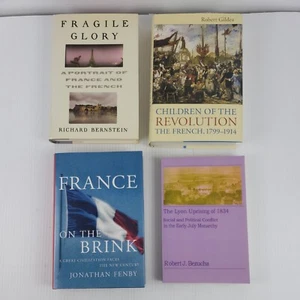 France French History Revolution Culture Lyon Uprising of 1834 (4 Book Lot) - Picture 1 of 5