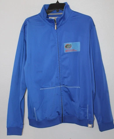 NIKE PERFORMANCE Florida Gators Full Zip Track Jacket Gainesville Map Men LARGE Cover