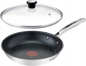 TEFAL DUETTO + SARTÉN DIÁMETRO 28 CM + TAPA CRISTAL ORIGINAL SARTÉN NUEVO - Imagen 1 de 6