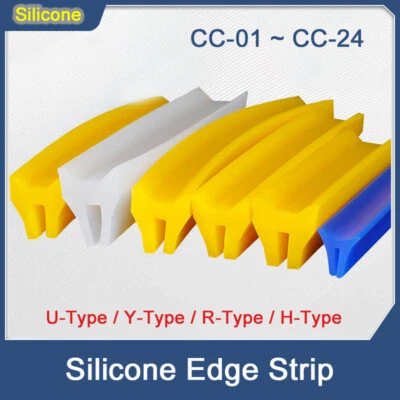 Silicone Sealing Strip U-Type Y-Type R-Type H-Type Equipment Strip High temper - Image 1 of 4