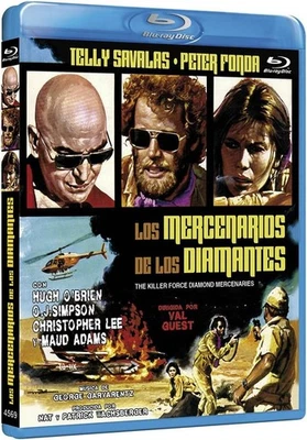 THE KILLER FORCE DIAMOND MERCENARIES - BLU RAY DISC - TELLY SAVALAS - - Image 1 of 2