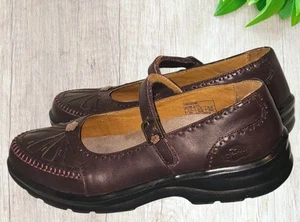 Dr Comfort Paradise Brown Orthopedic Shoes Womens Sz 9M Extra Depth Excellent - Picture 1 of 15