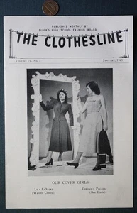 January 1949 Indianapolis Indiana Blocks Department Store High School booklet - - Picture 1 of 1