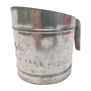 Foley Flour Sifter 2 Cup Made In U.S.A. WORKS - Picture 1 of 13