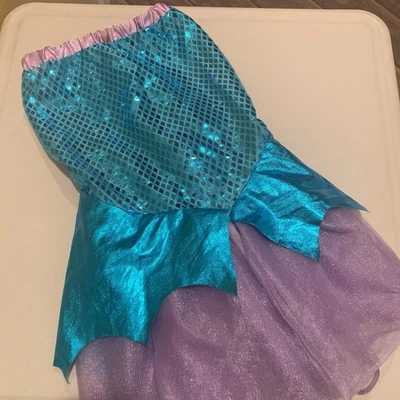 Teetot & Co Mermaid Toddler Halloween Costume Dress Size 3-4 - Image 1 of 4