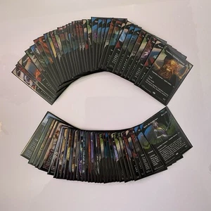 MTG TDM Complete Set *Non-Foil* Borderless (72/72) Tarkir NM/MT Double Sleeved - Picture 1 of 6