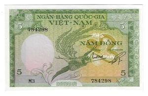 Currency Selection from Viet Nam, 5 Dong - Picture 1 of 2